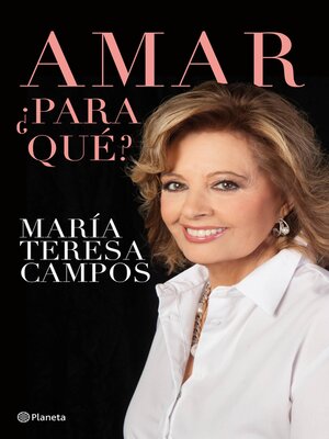 cover image of Amar, ¿para qué?